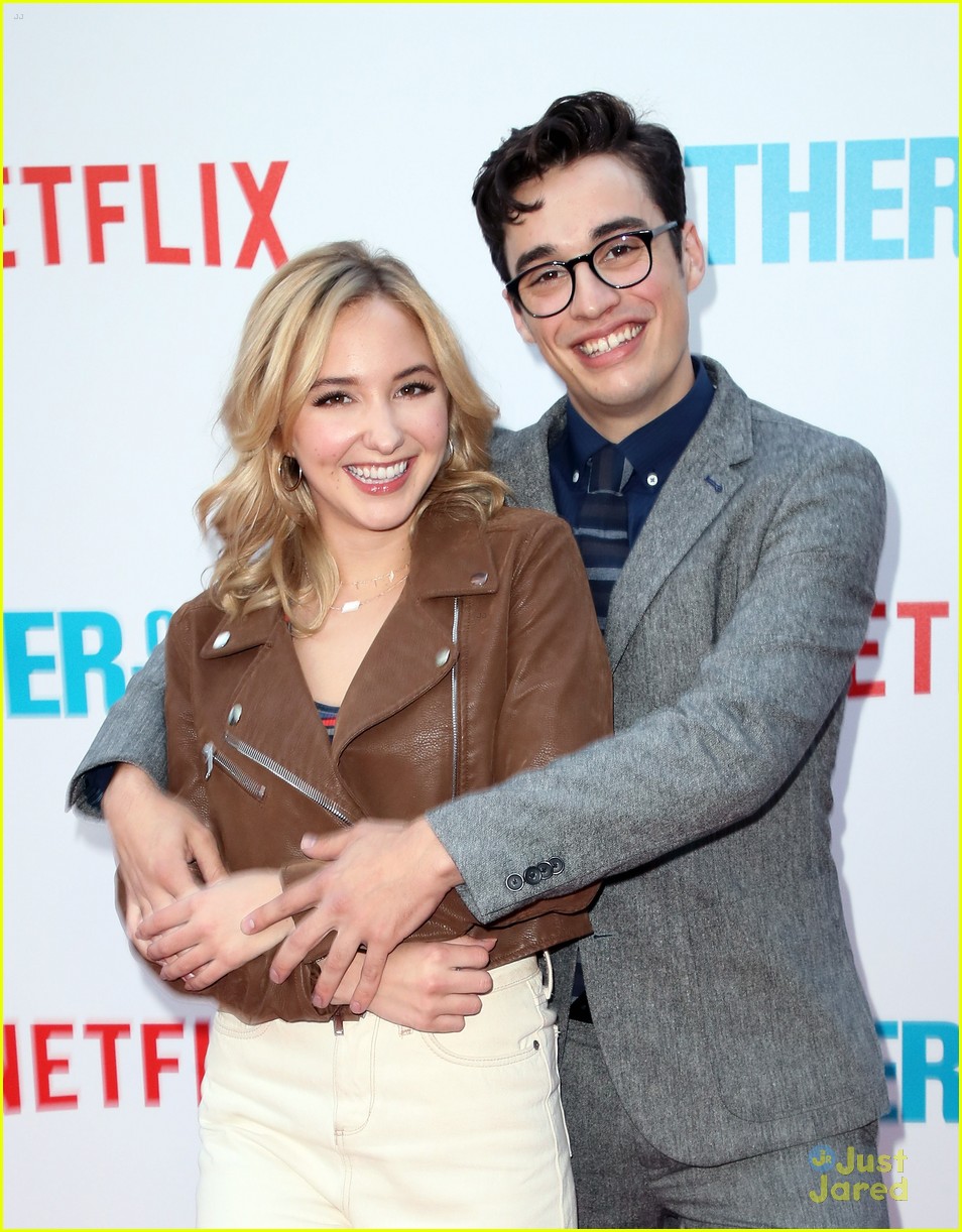 Joey Bragg Gets Support From Girlfriend Audrey Whitby at 'Father Of Th...