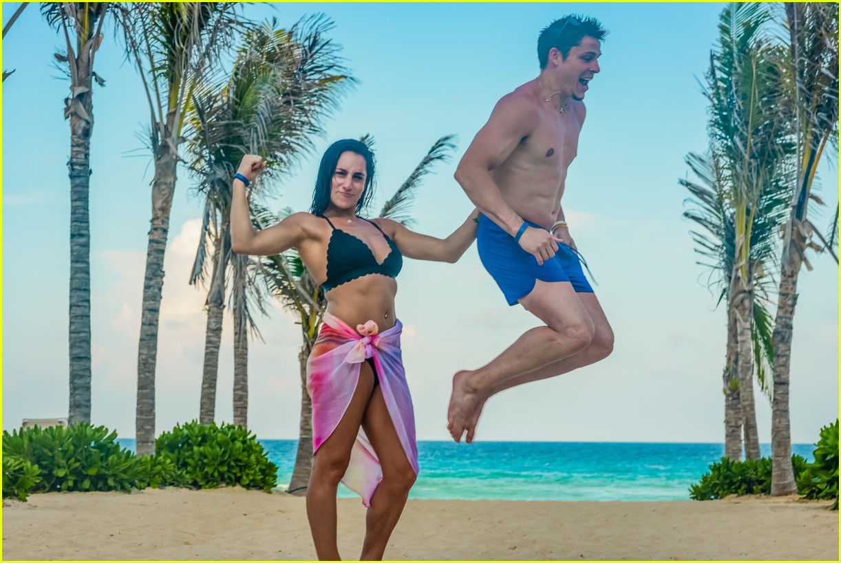 Olympian Couple Jordyn Wieber & Boyfriend Chris Brooks Enjoy a Romantic Vacation in Cancun