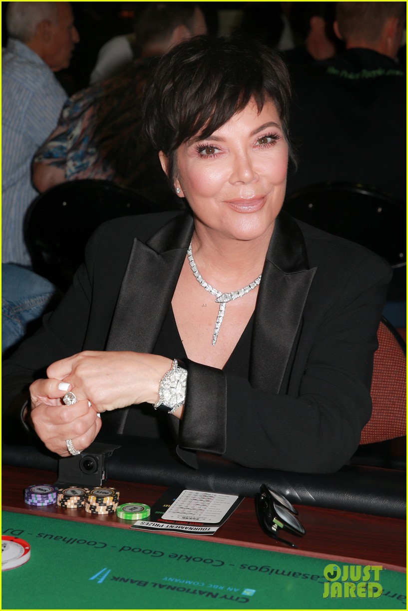 Kim Kardashian Plays Poker With Mirror Glasses Full Sized Photo of kim kardashian khloe kardashian kendall jenner