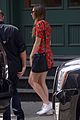 taylor swift and gigi hadid wear animal prints while out in nyc 11