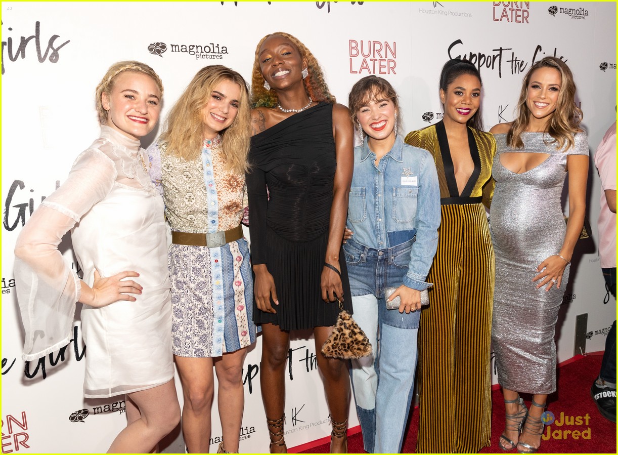 AJ Michalka & Haley Lu Richardson Step Out For 'Support the Girls ...