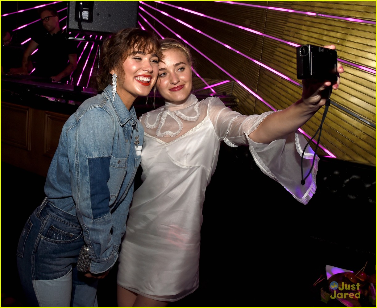 Full Sized Photo of aj michalka haley lu richardson support girls