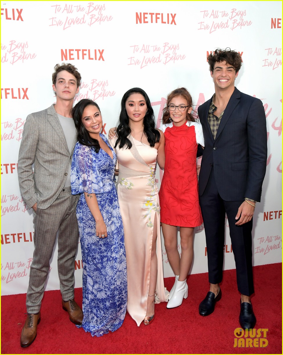 netflixs to all the boys ive loved before cast attends premiere 01