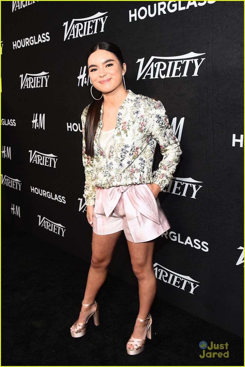 Sofia Wylie Wore The Perfect Knee-High Purple Boots To Variety's Power ...