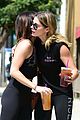 lucy hale ashley green grab tea after workout 03