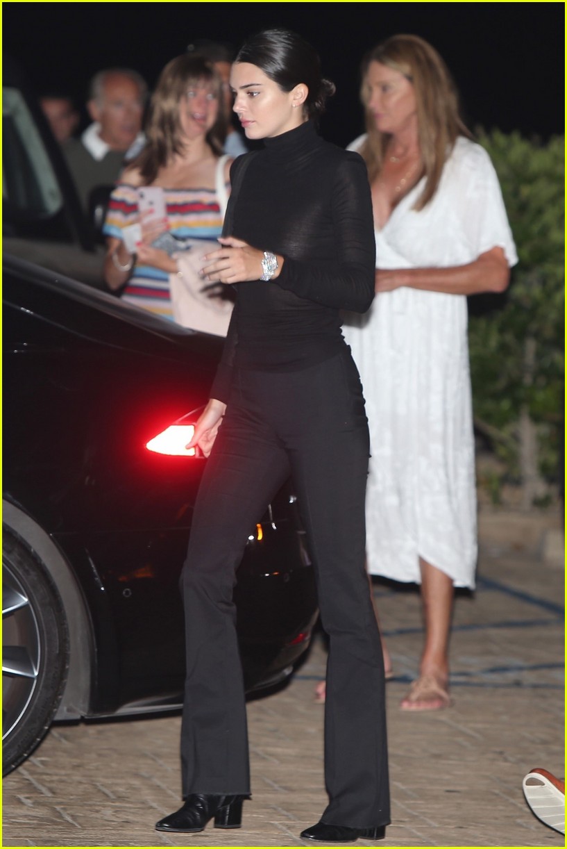 Full Sized Photo of kendall jenner caitlyn jenner nobu august 2018 05