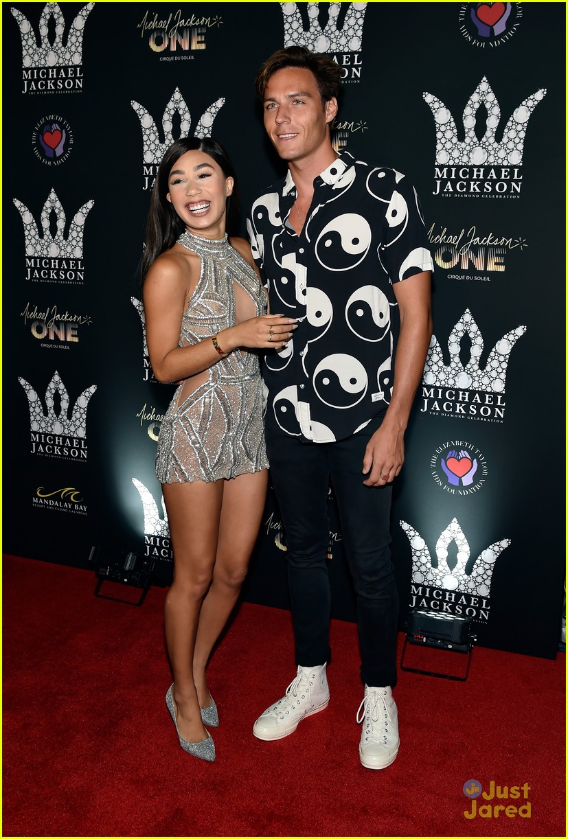 Eva Gutowski Kisses Adam Bartoshesky at Michael Jackson's Birthday