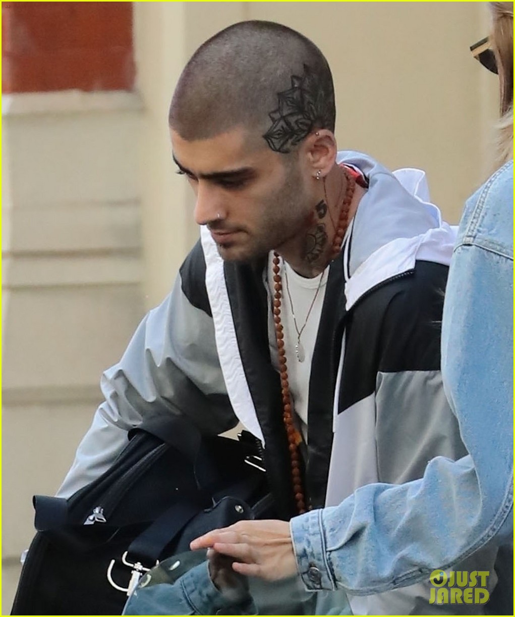 Zayn Malik Shows Off Newly Shaved Head While Out With Gigi Hadid Photo 1175898 Photo Gallery 