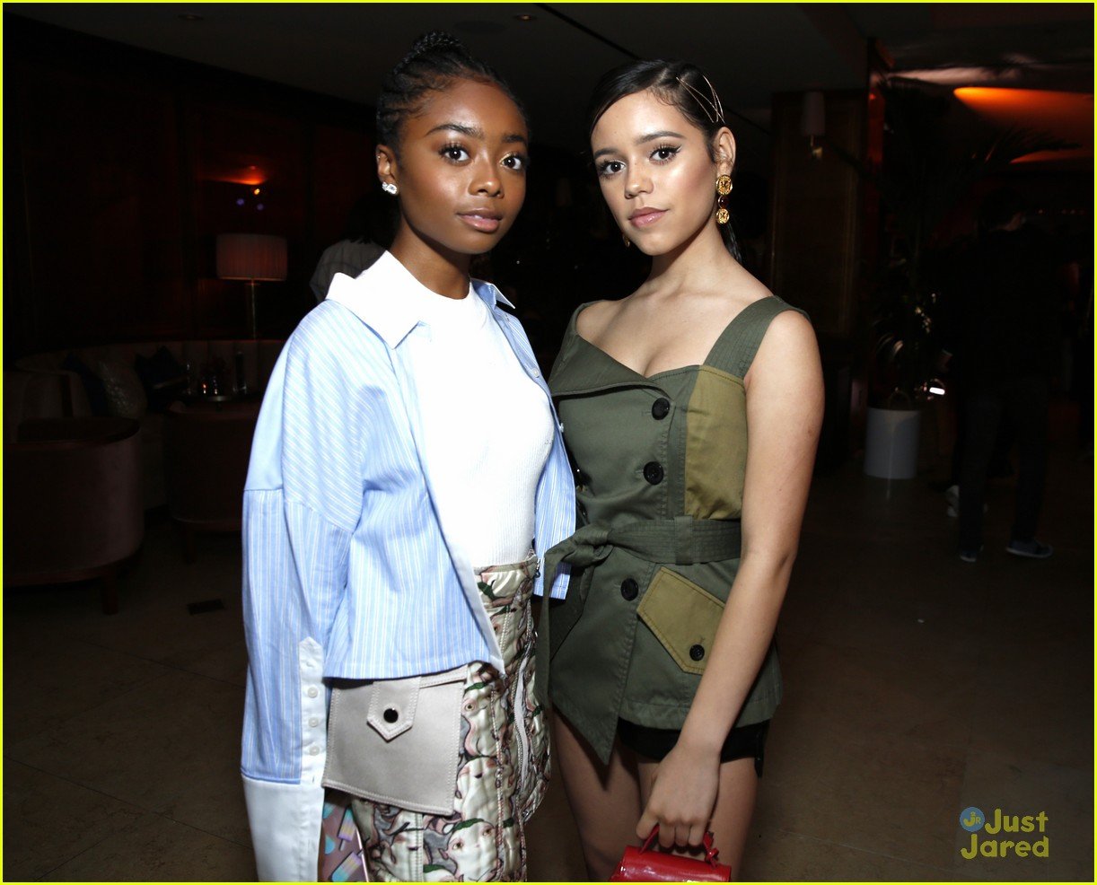 Jenna Ortega & Skai Jackson Have Girls Night Out at Variety's Power of