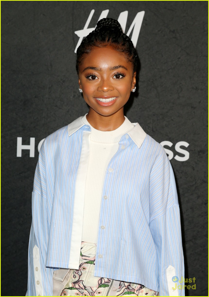 Full Sized Photo of jenna ortega skai jackson more variety yh party 31