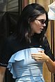 kendall jenner shows off her summer style in baby blue dress 07