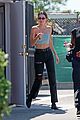 kendall jenner rocks a crop top while shopping in la 01