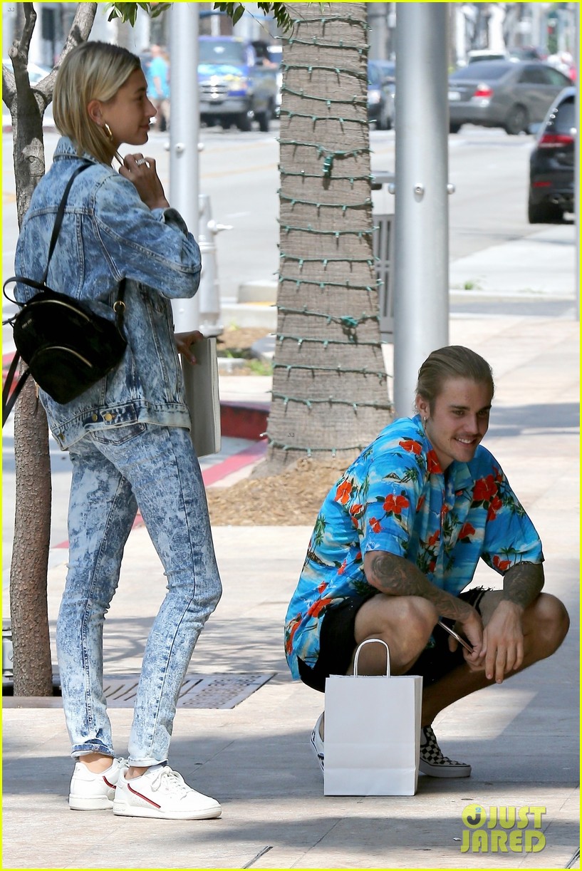 Hailey Baldwin Wears Denim Outfit to Church with Fiance Justin Bieber:  Photo 1180847 | Hailey Baldwin, Justin Bieber Pictures | Just Jared Jr.