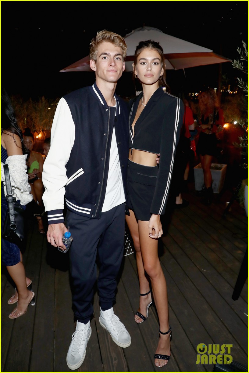 Full Sized Photo of kaia gerber kaia karl fashion launch party 05 ...