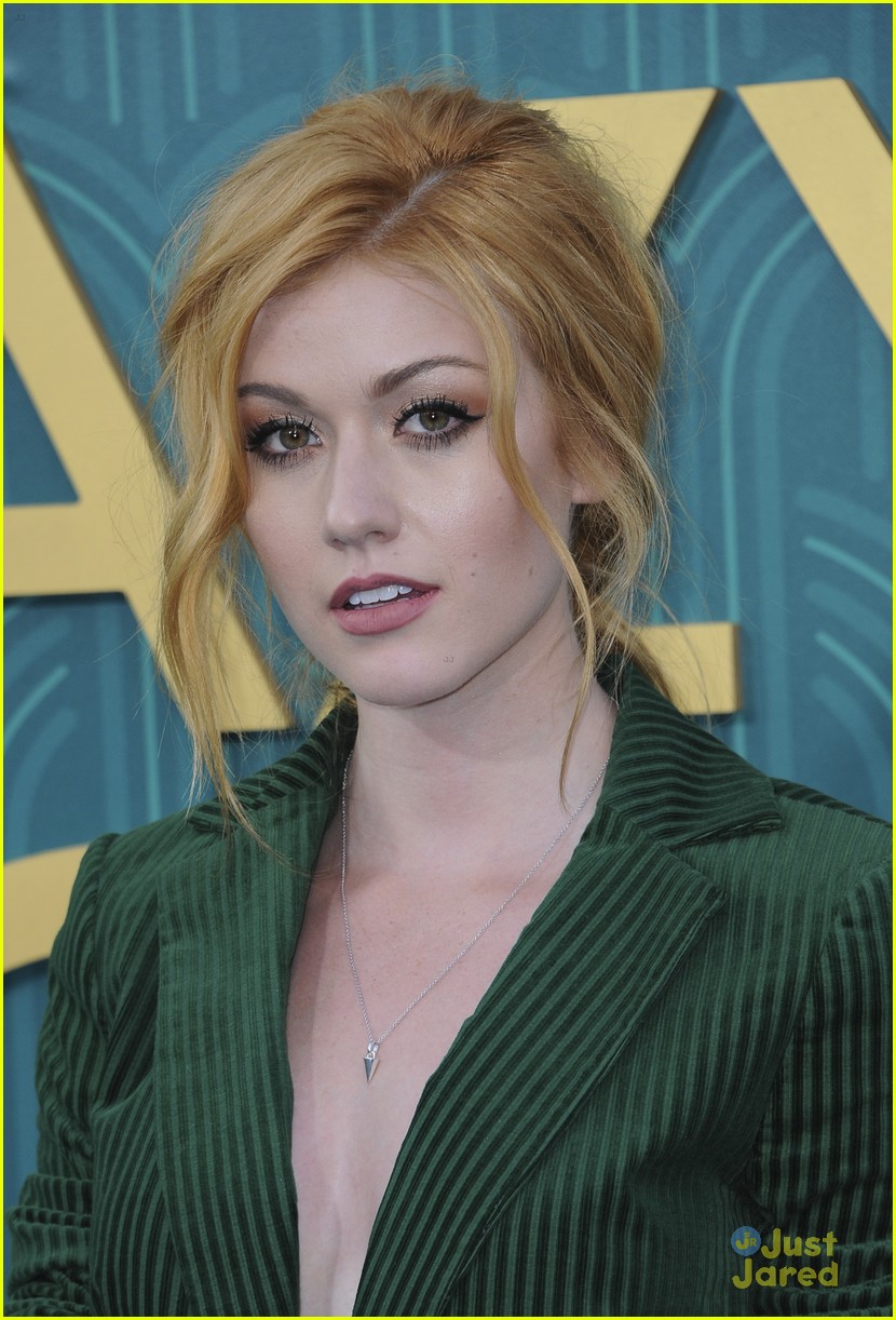 Full Sized Photo of katherine mcnamara supports harry shum cra premiere