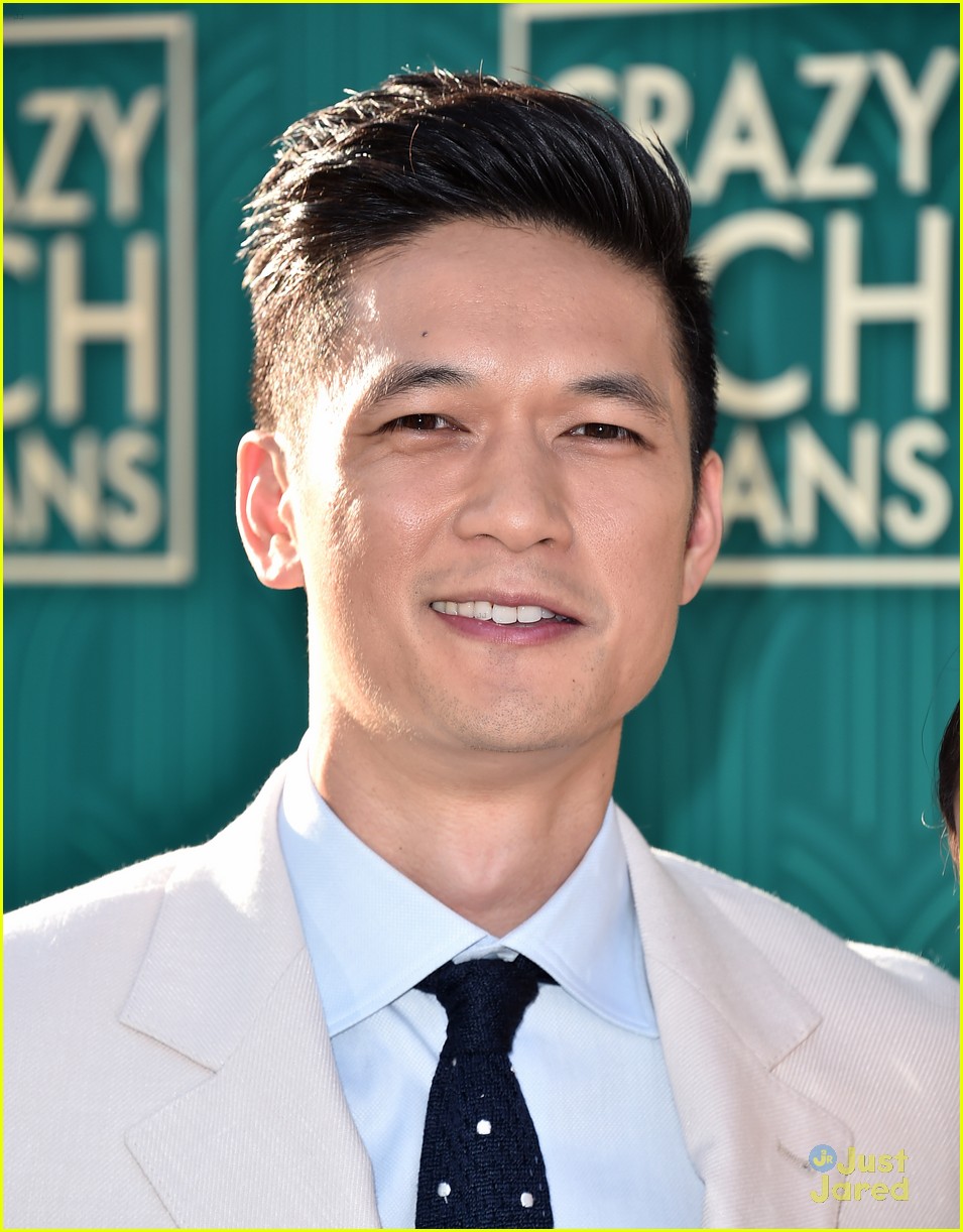 Katherine McNamara Supports Harry Shum, Jr. at 'Crazy Rich Asians