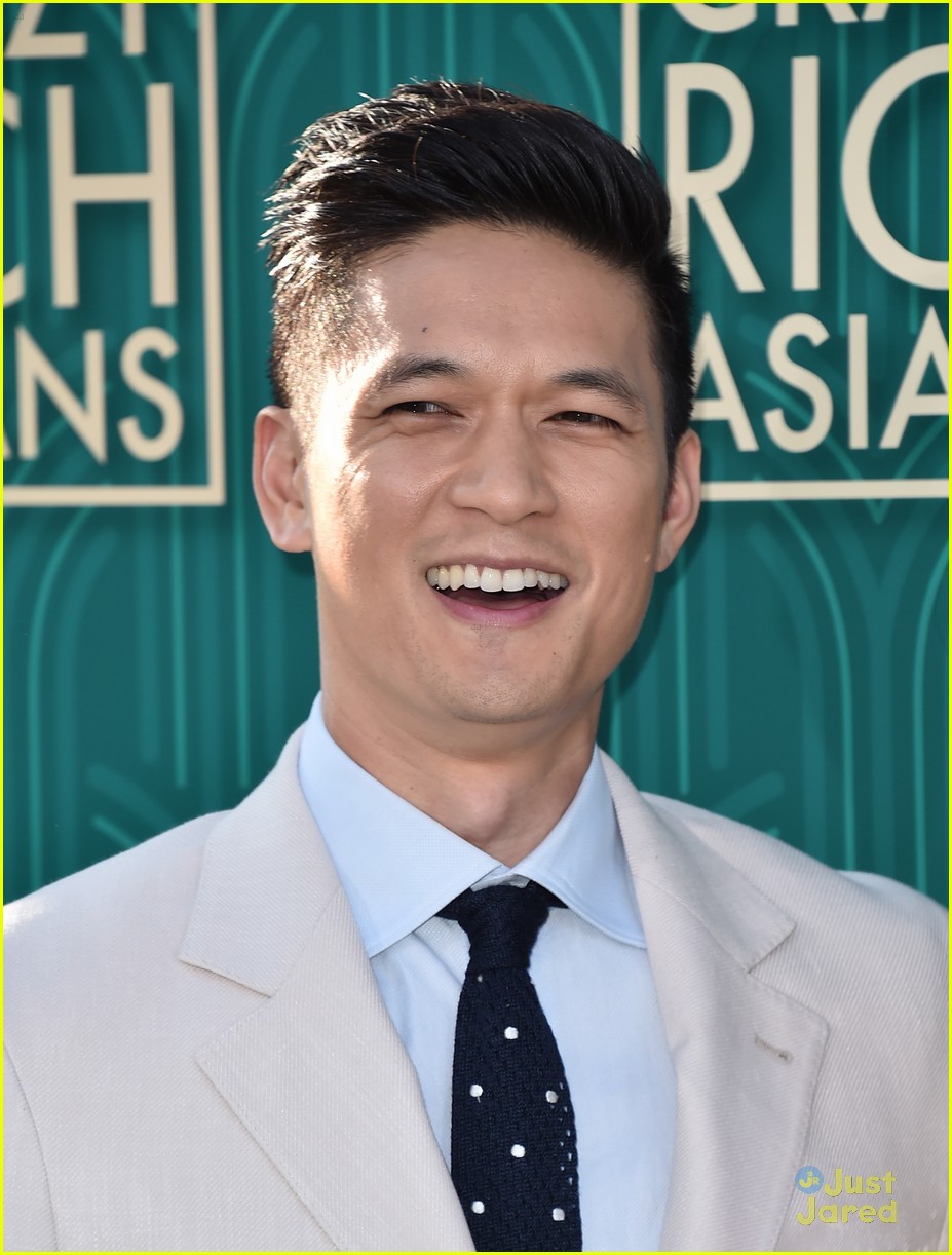 Full Sized Photo of katherine mcnamara supports harry shum cra premiere
