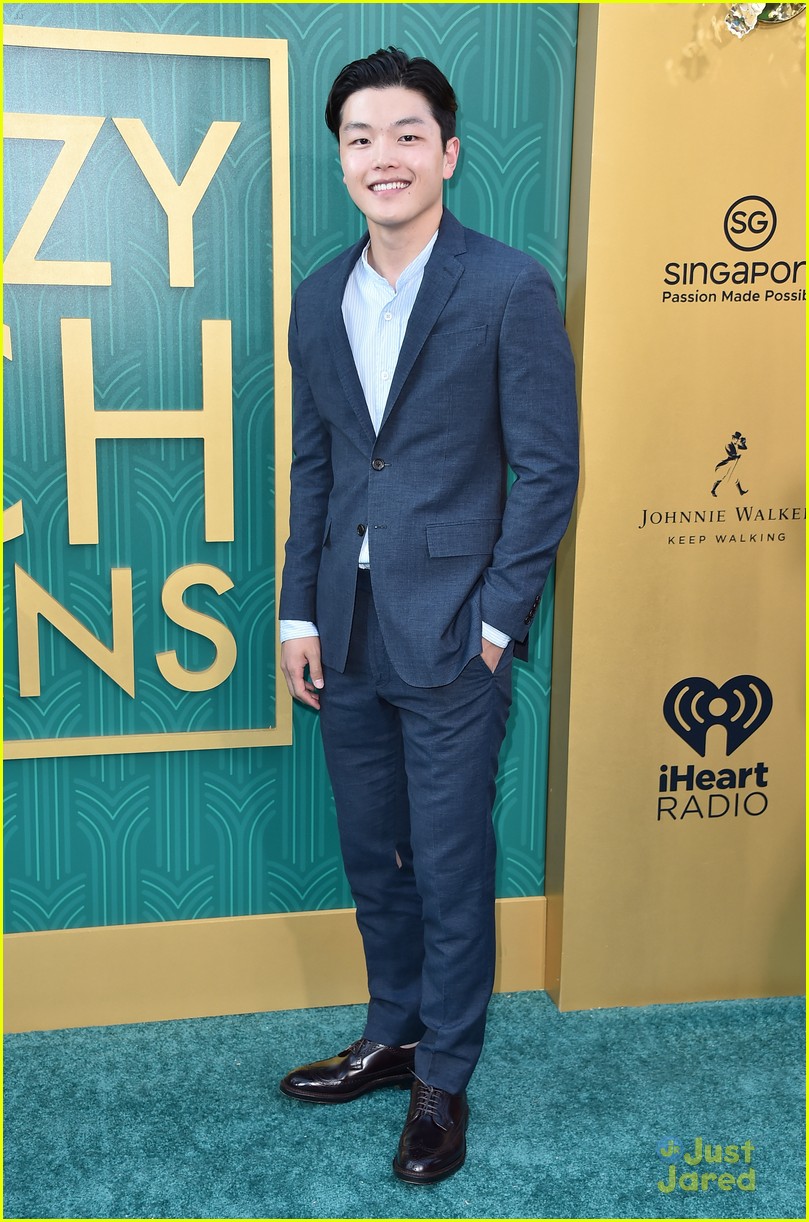 Katherine McNamara Supports Harry Shum, Jr. at 'Crazy Rich Asians