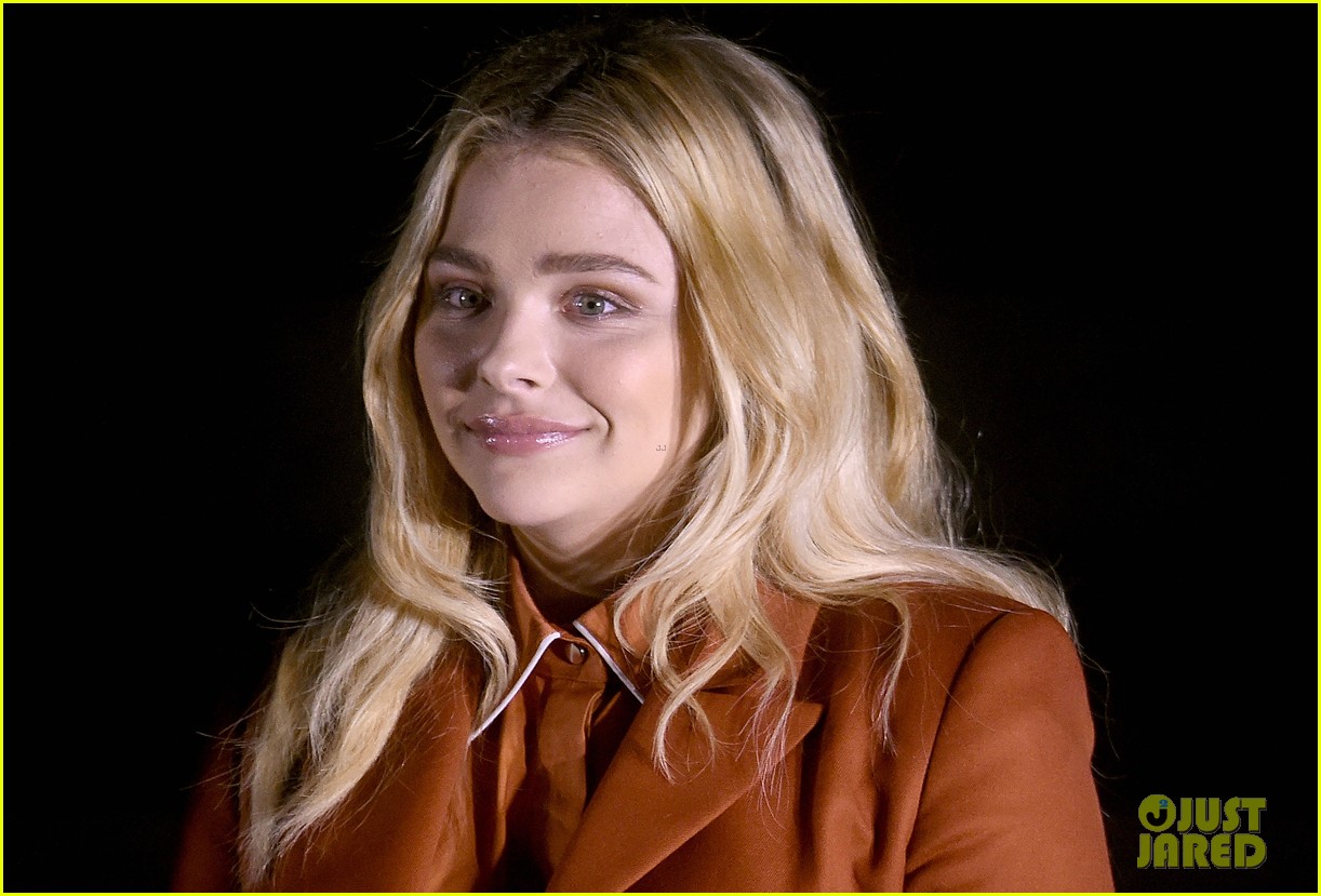 Chloe Moretz Dons Burnt Orange Suit at 'Miseducation of Cameron Post