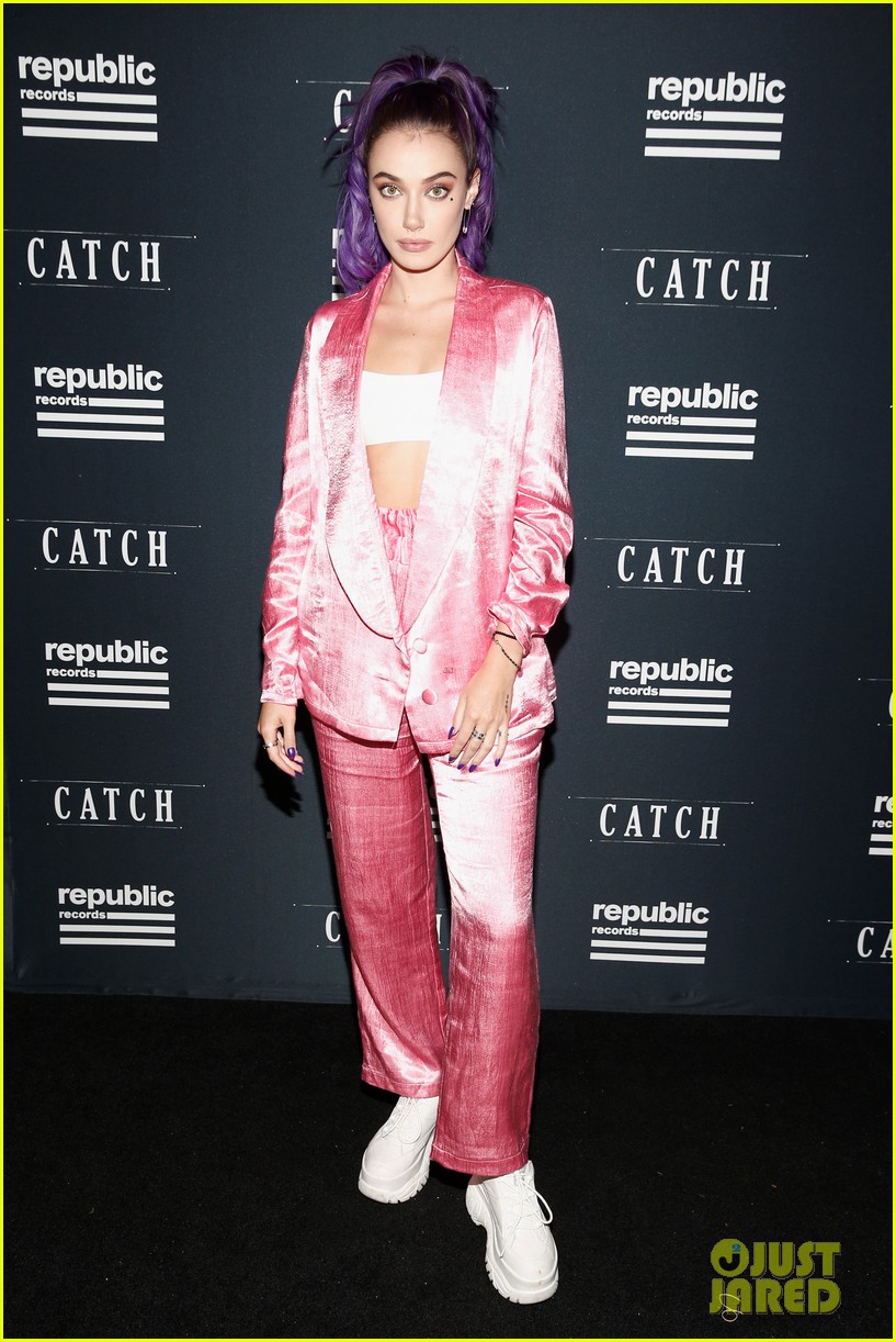 liam payne hayley kiyoko madison beer celebrate vmas at republic records after party 10