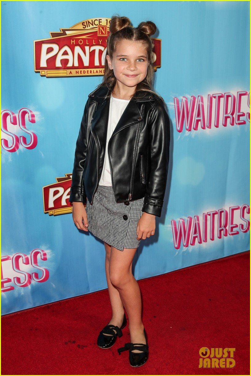 Sky Katz, Olivia Sanabia & Jillian Rose Reed Attend 'Waitress' Opening