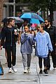 ariana grande friends get drenched rain storm 19