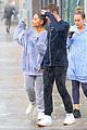 ariana grande friends get drenched rain storm 41