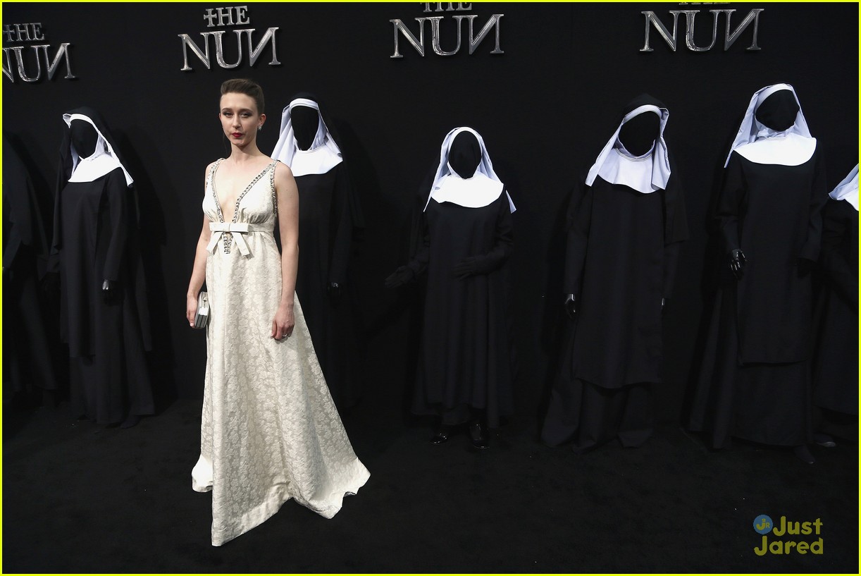 August Maturo Joins Taissa Farmiga at 'The Nun' Premiere | Photo