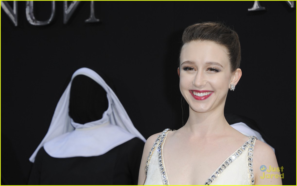 August Maturo Joins Taissa Farmiga at 'The Nun' Premiere | Photo