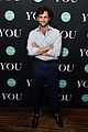 penn badgley elizabeth lail and shay mitchell look stylish at you series premiere 18