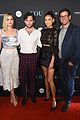 penn badgley elizabeth lail and shay mitchell look stylish at you series premiere 25