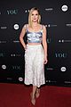 penn badgley elizabeth lail and shay mitchell look stylish at you series premiere 38