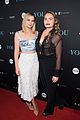 penn badgley elizabeth lail and shay mitchell look stylish at you series premiere 45