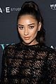 penn badgley elizabeth lail and shay mitchell look stylish at you series premiere 48