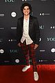 penn badgley elizabeth lail and shay mitchell look stylish at you series premiere 58
