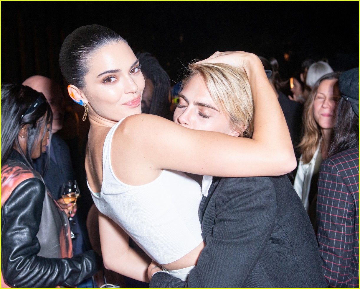 Topless Kendall Jenner Licks a Topless Cara Delevingne -- See The Racy Pic!