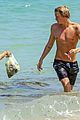 cody simpson hits the beach with girlfriend clair wuestenberg 57