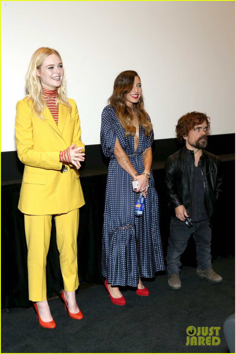 Full Sized Photo of elle fanning think alone now nyc premiere 22 | Elle