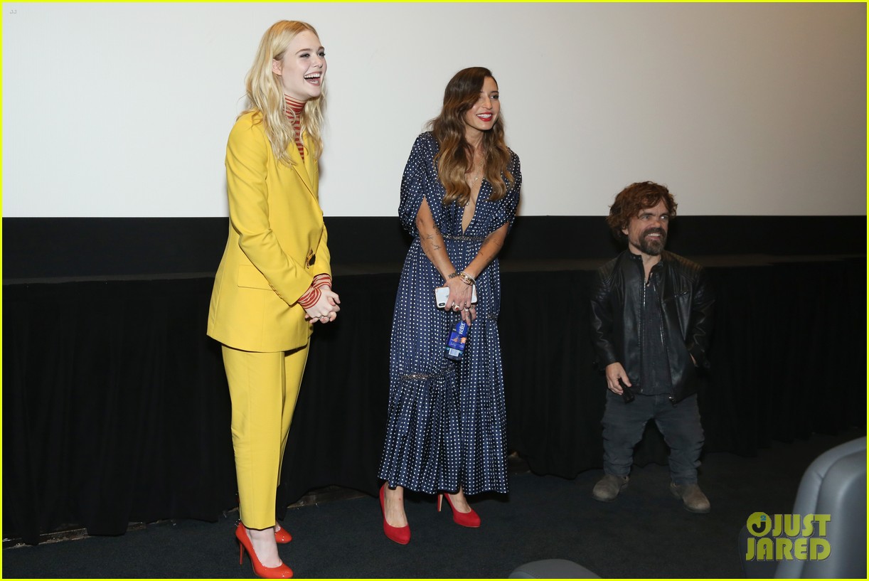 Full Sized Photo of elle fanning think alone now nyc premiere 42 | Elle