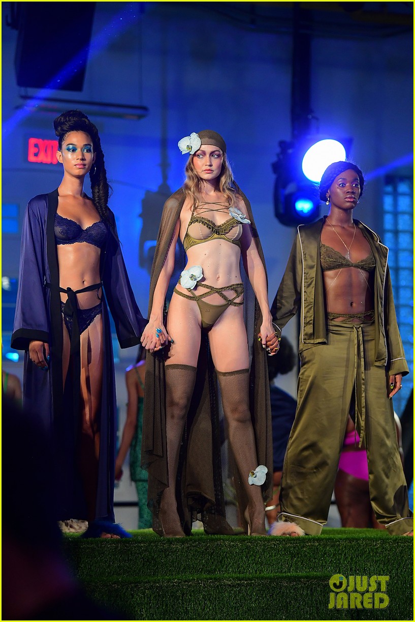 Models in Rihanna's Savage X Fenty New York Fashion Week 2018 Show