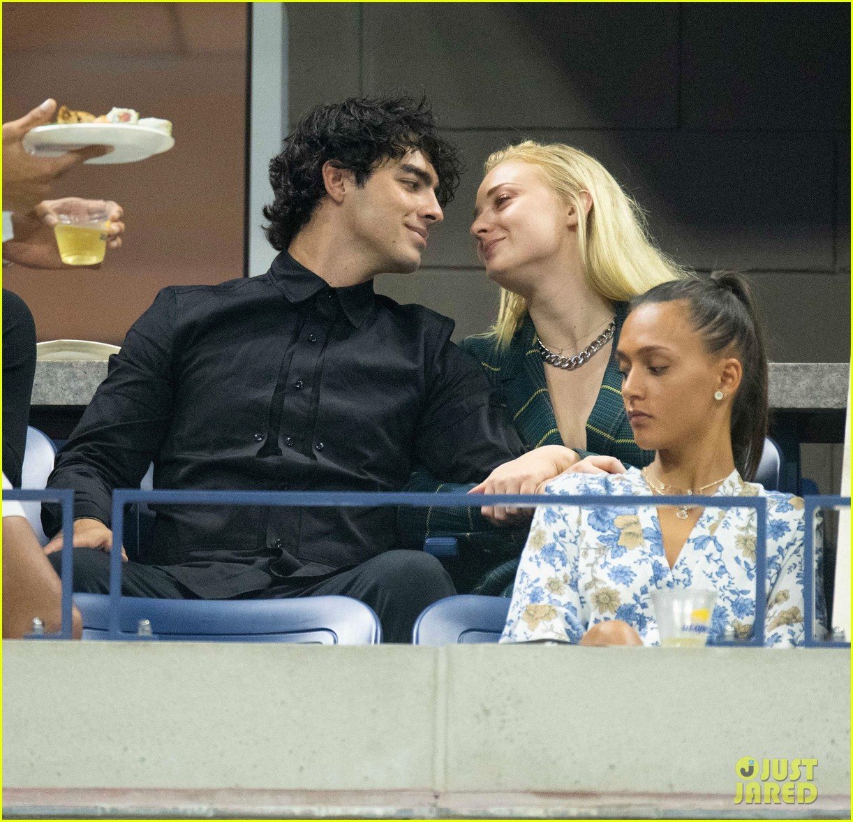 Joe Jonas & Sophie Turner Flaunt Cute PDA at U.S. Open Photo 1182201