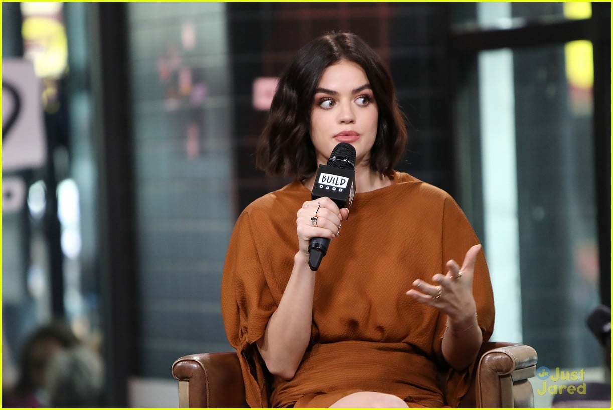 Lucy Hale Just Missed Shay Mitchell At Build Series Today | Photo ...