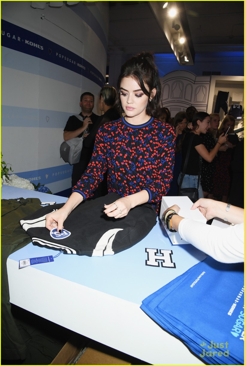 Full Sized Photo of lucy hale rachel bilson kohls popsugar event 03