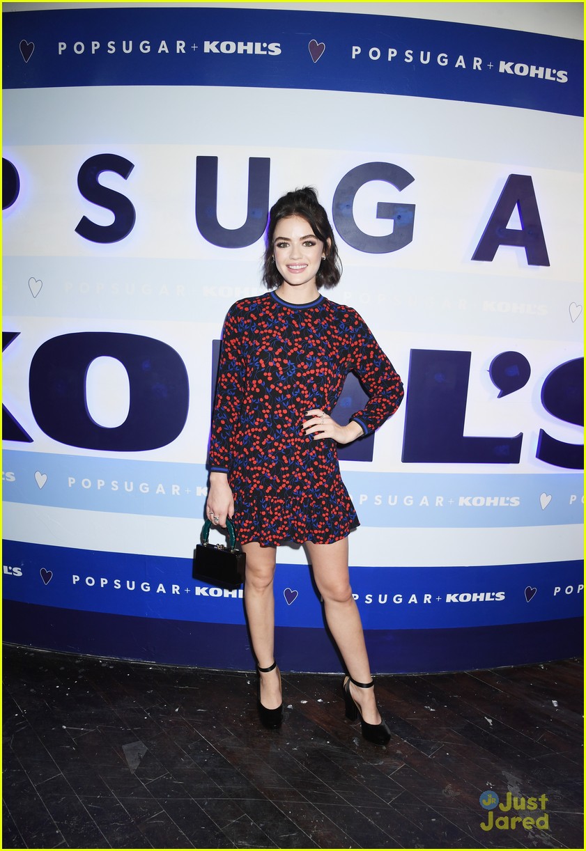 Full Sized Photo of lucy hale rachel bilson kohls popsugar event 15