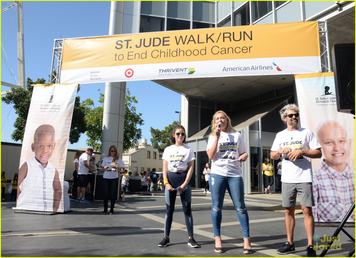 Full Sized Photo of lucy hale hosts st jude walk 13 | Lucy Hale Hosts ...