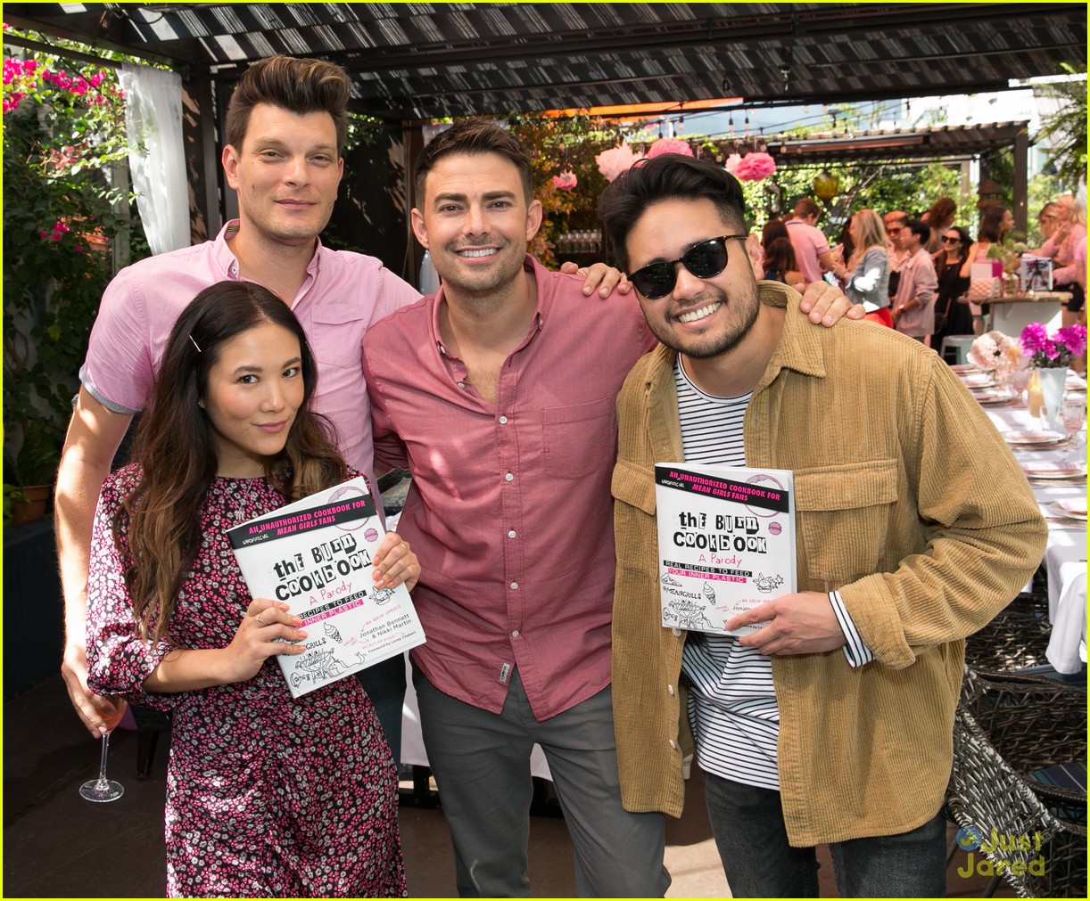 maddie ziegler nia sioux more jonathan bennett cookbook launch 15