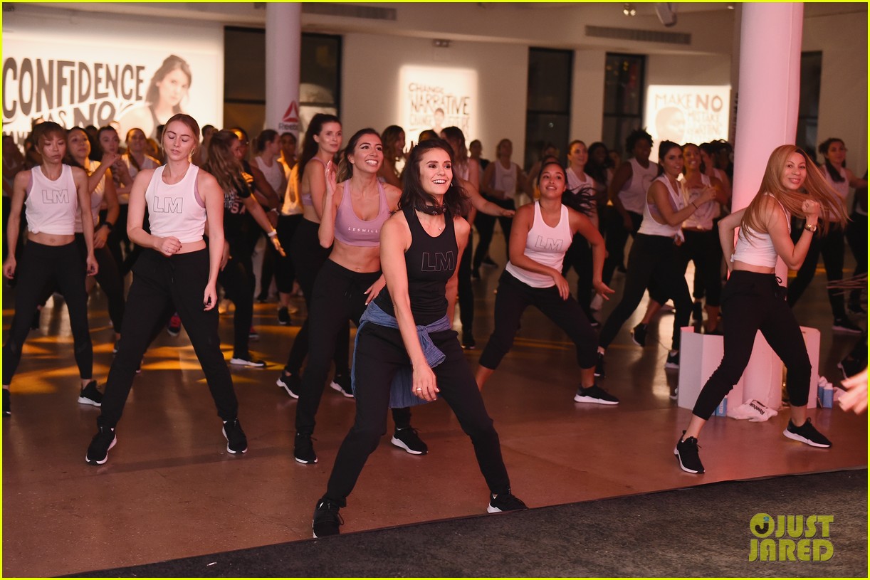 Nina Dobrev Raises Money with Reebok For Women's Charities | Photo