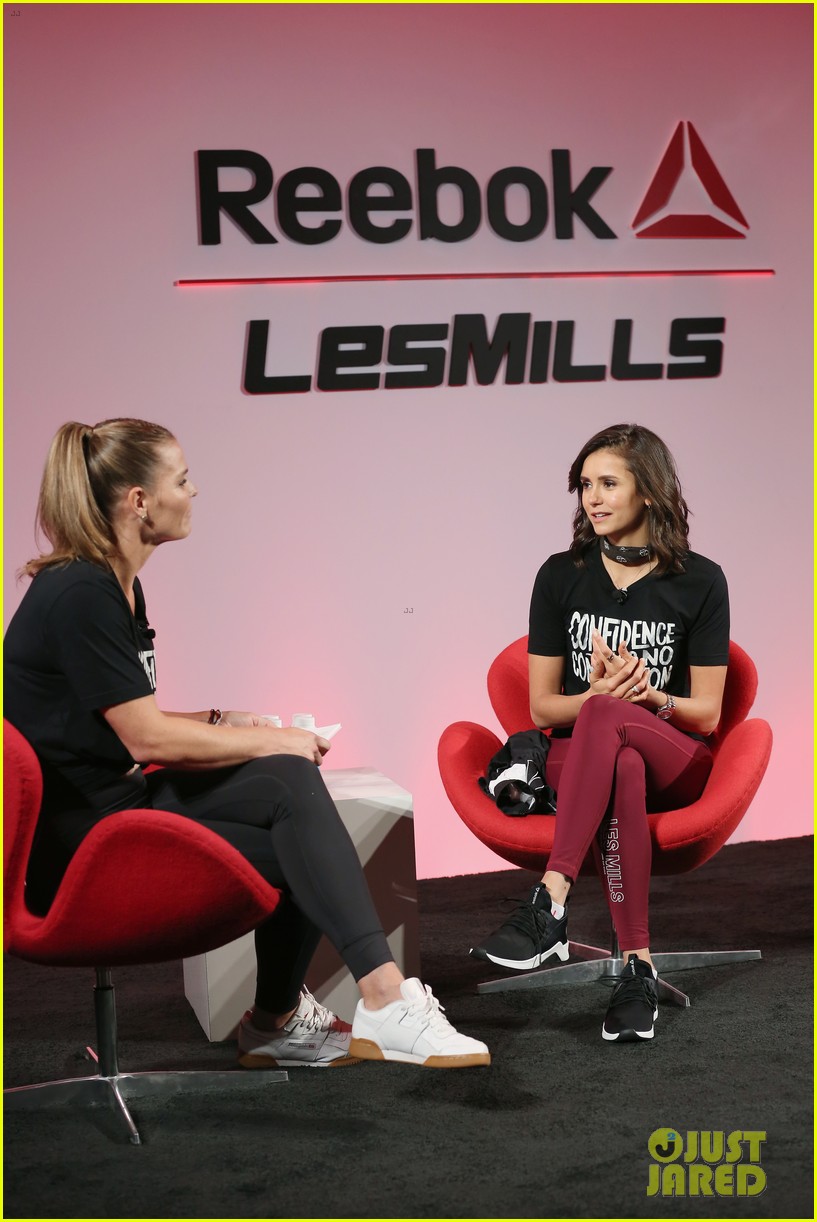 Nina Dobrev Raises Money with Reebok For Women's Charities | Photo