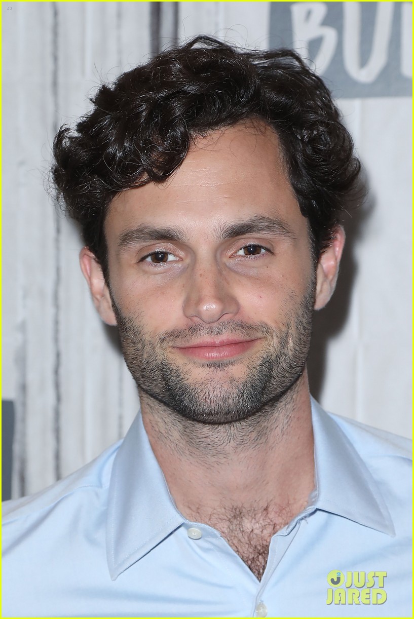 Full Sized Photo of penn badgley shay mitchell you cast build series 04