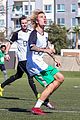 justin bieber goes shirtless playing soccer with friends 11